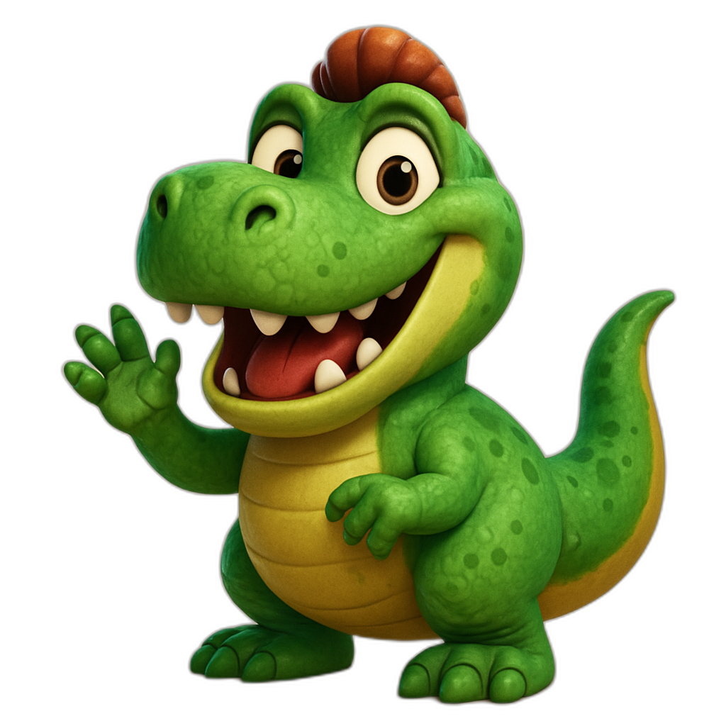 Koszulka z dinozaurem